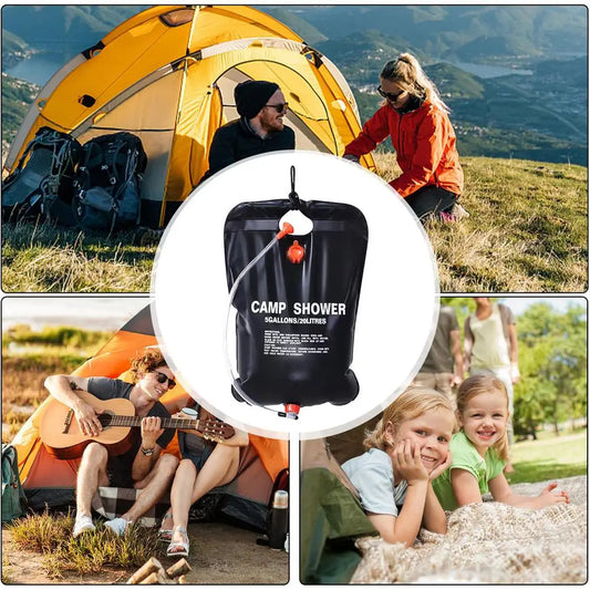Solar Heated Shower Bag