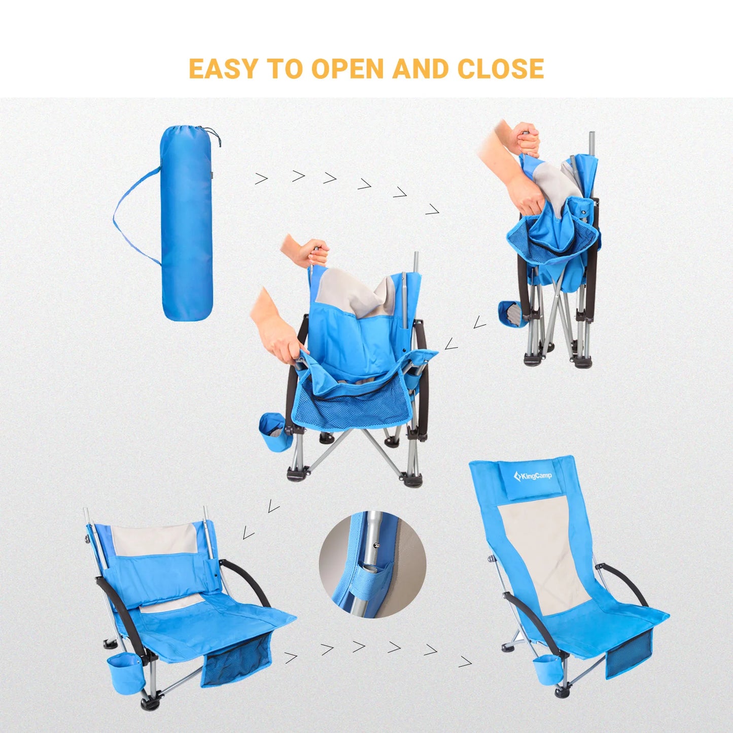 High Back Beach Chair