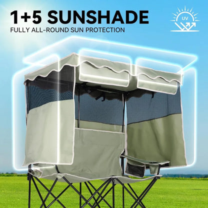 Camping Chair With Canopy