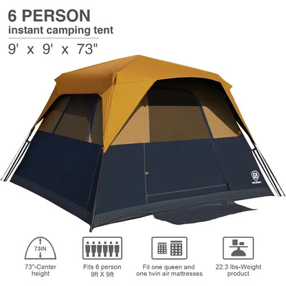 6 Person Camping Tent