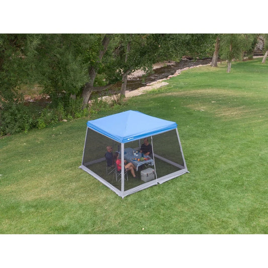 Canopy with Screen Walls