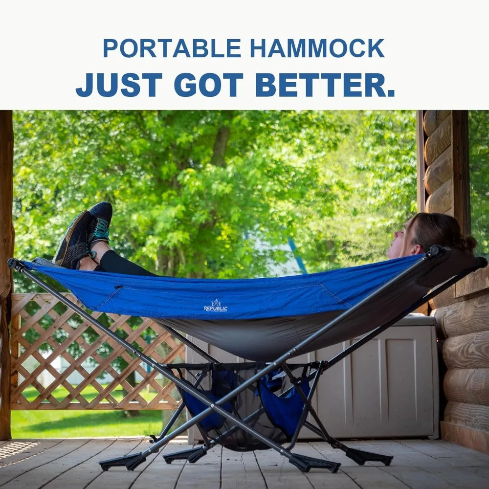 Portable Hammock with Stand