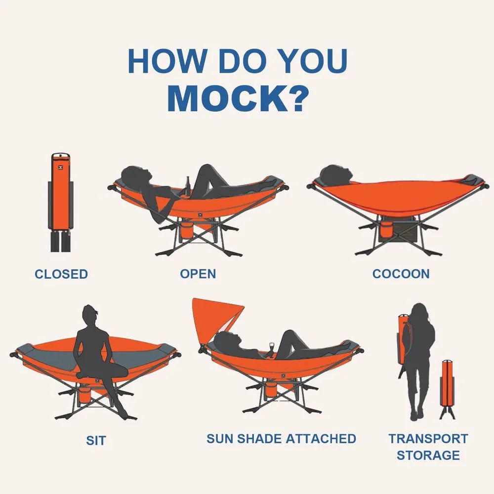 Portable Hammock with Stand