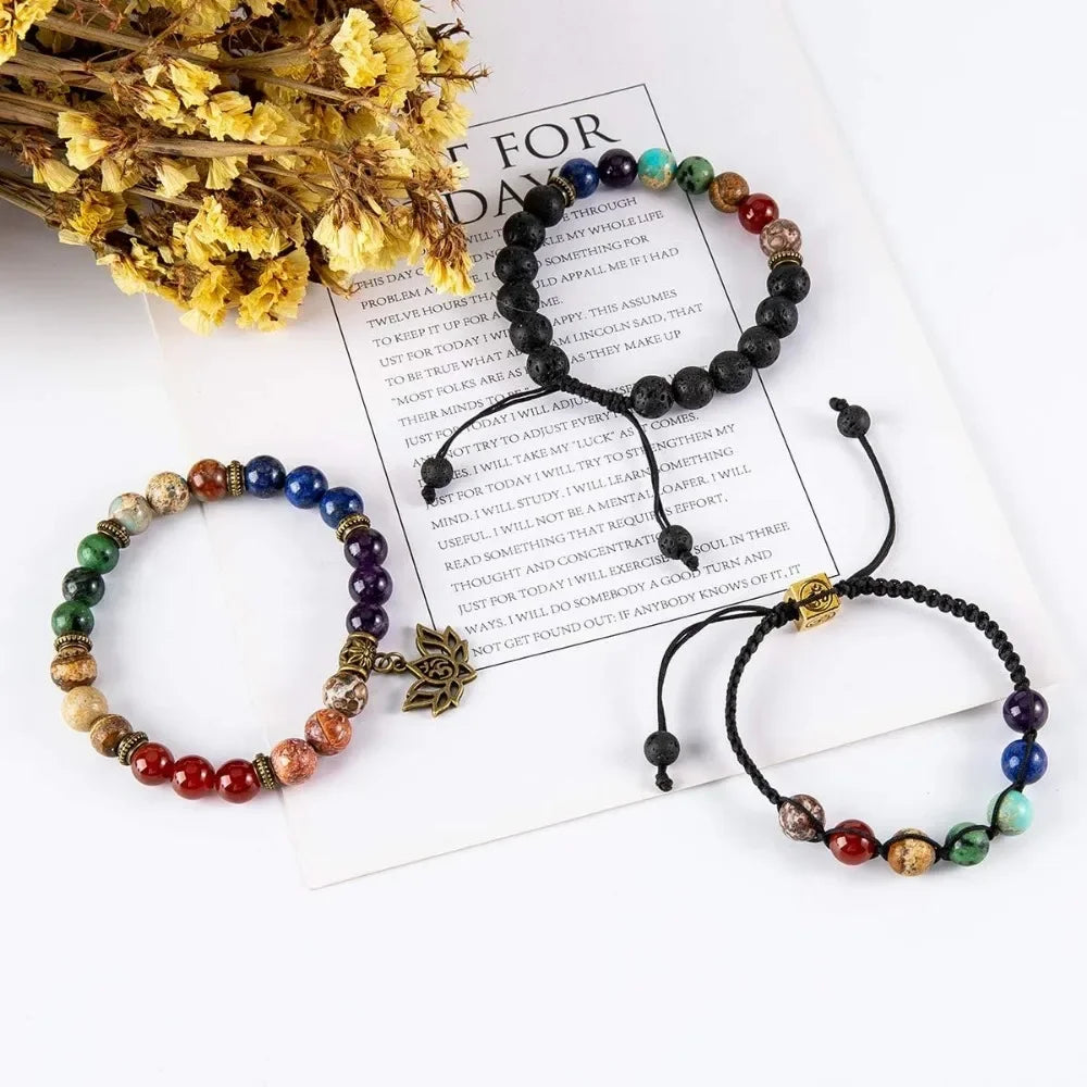 Chakra Bead Bracelets