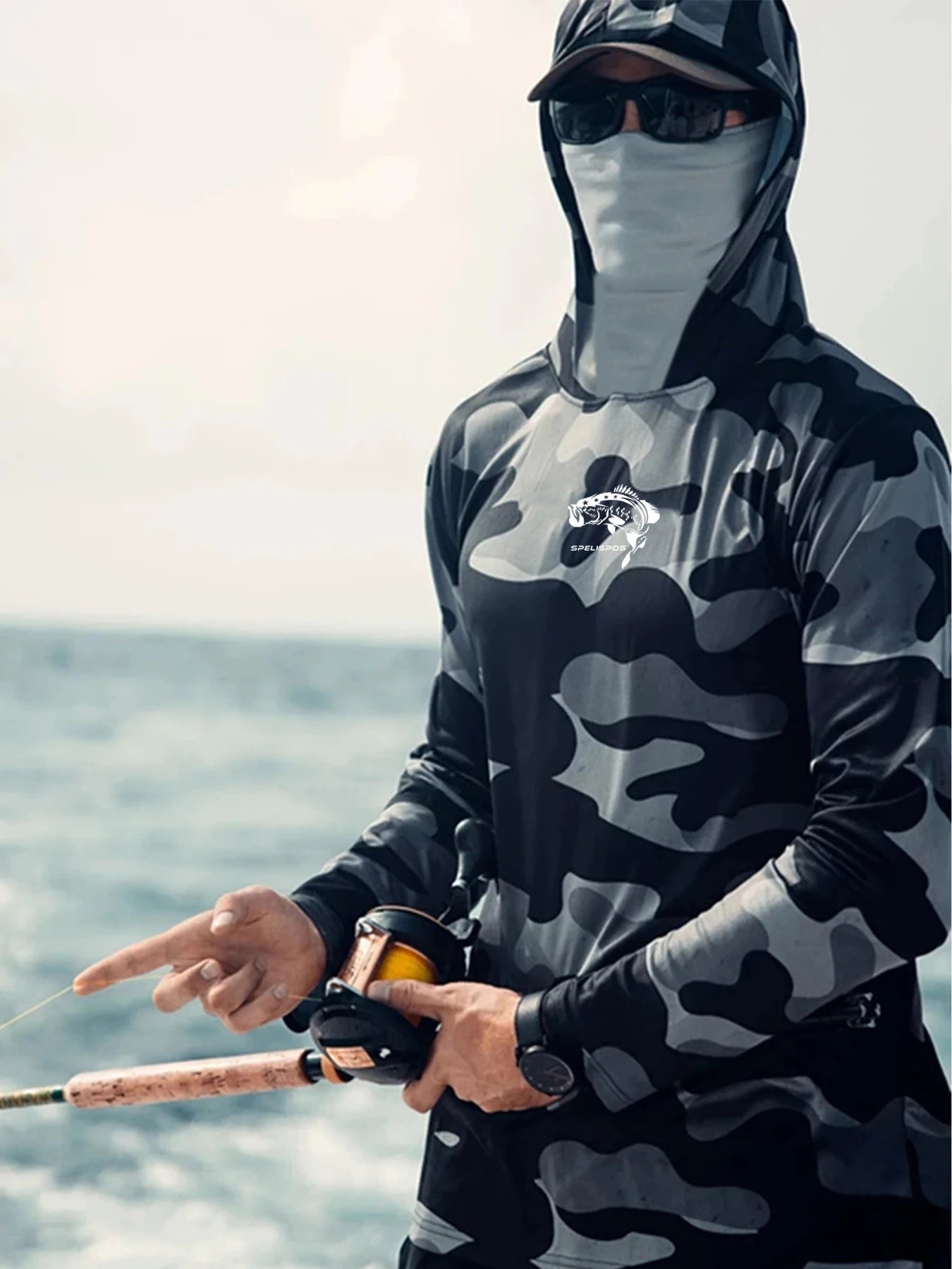 Fishing Hoodie Long Sleeve