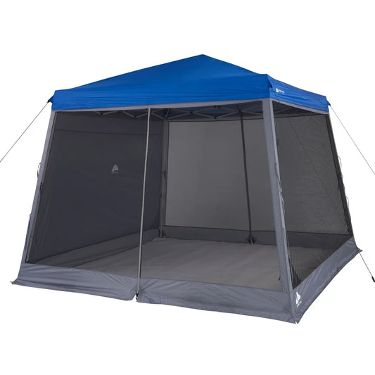 Canopy with Screen Walls